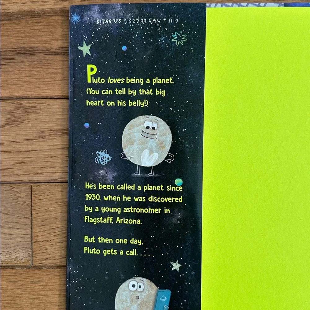 🪐NEW Children's Books Pluto Gets the Call & A Few Beautiful Minutes space bundl